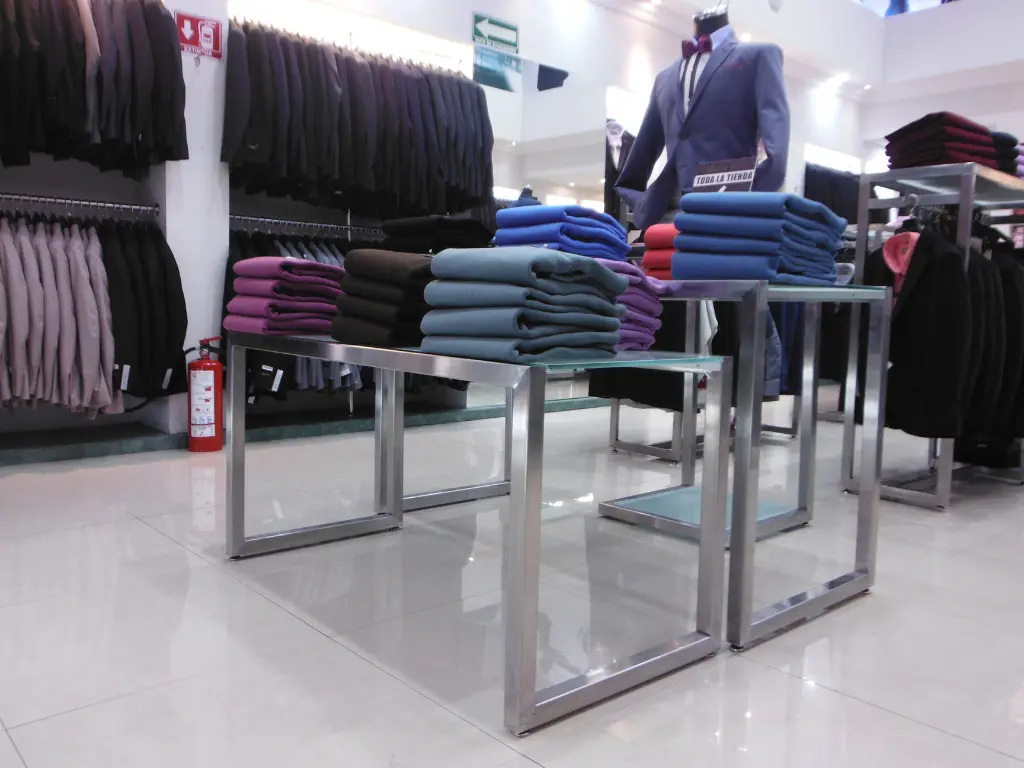 Mesas para exhibición