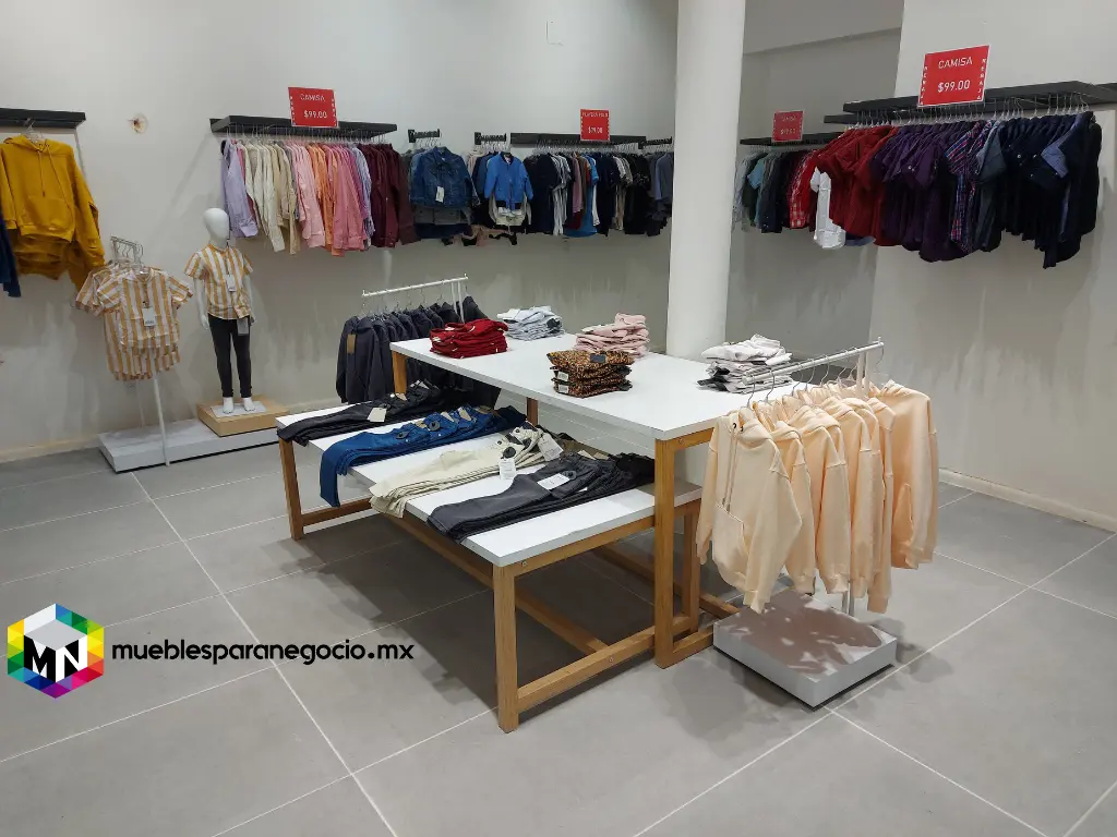 mesas exhibidoras