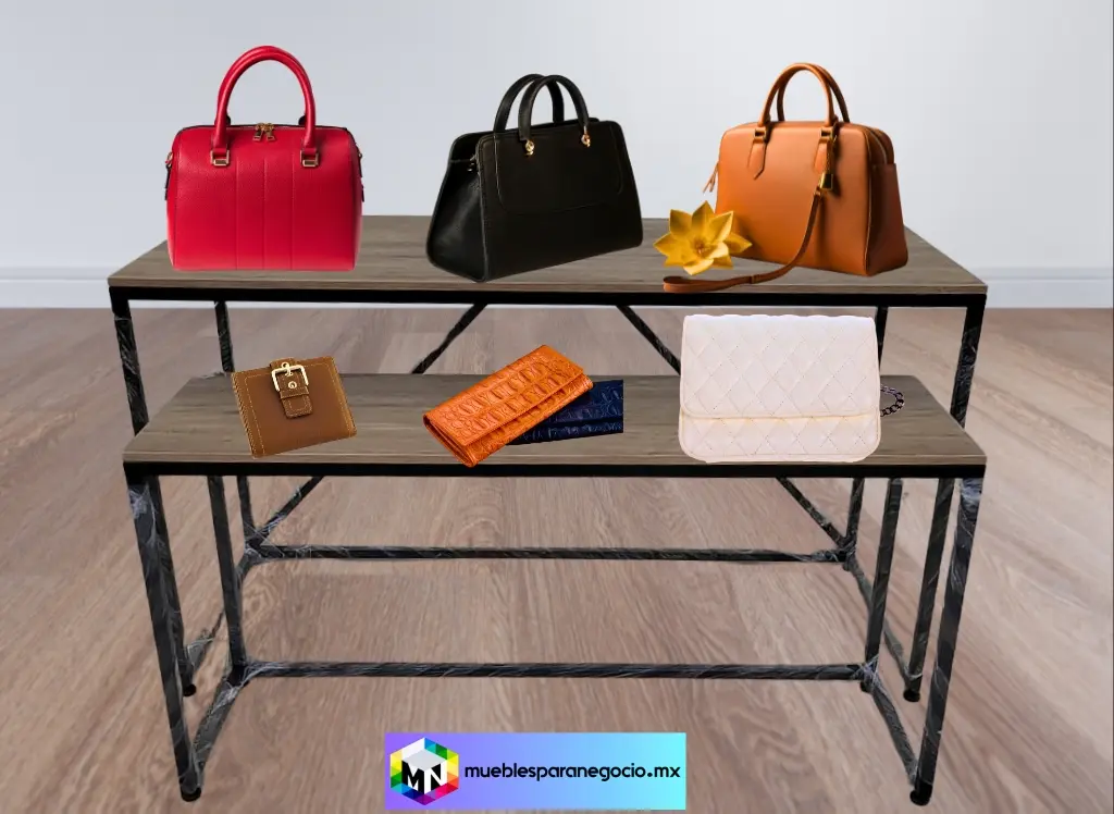 Exhibidores para bolsos